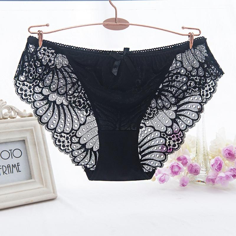 Sexy Women Underwear Low Waist Briefs Female Hipster Underpant Panties