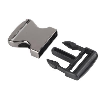 Schnallenclip Schnellverschluss Starke Haltekraft Verstellbare Seitliche Entriegelungsschnalle für DIY Gepäck