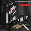 Samsung Z Fold 4 Anti-Peep Magnetic Phone Case with Stand & Pen Holder