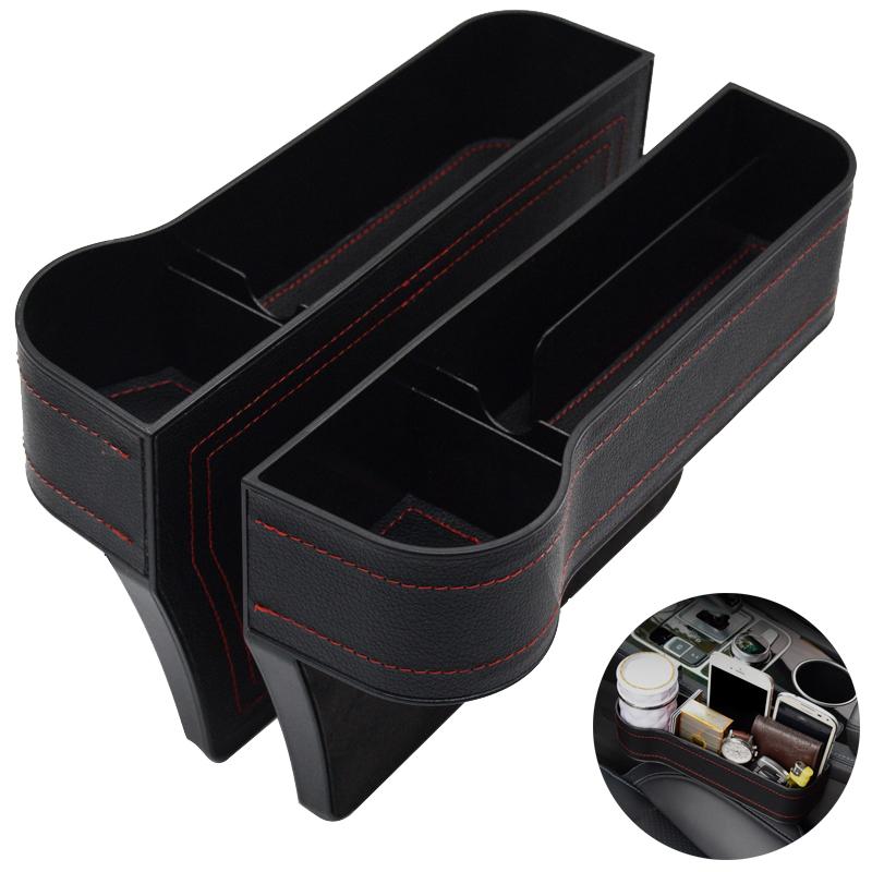 Autositz-Aufbewahrungsbox Organizer Universeller Autositz-Organizer Karten-Telefonhalter Tasche Sitzspalt-Schlitz-Taschenfänger Organizer