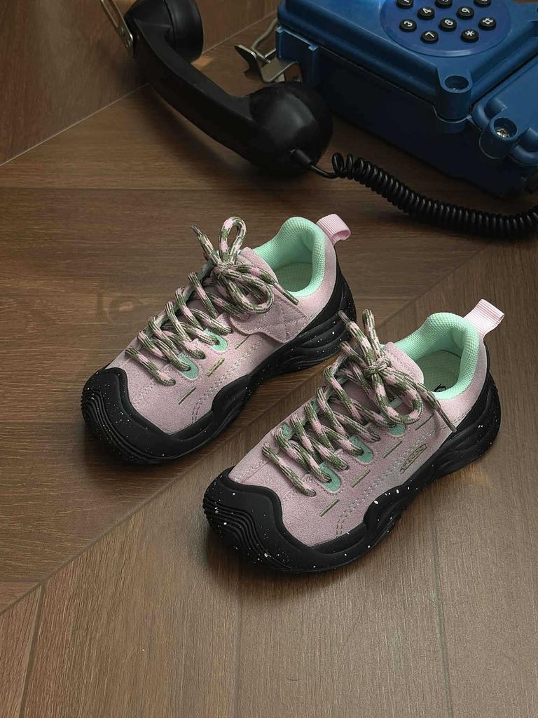 XSHX Yamano Outdoor | Boys and girls professional outdoor autumn and winter cow suede Velcro non-slip breathable warm