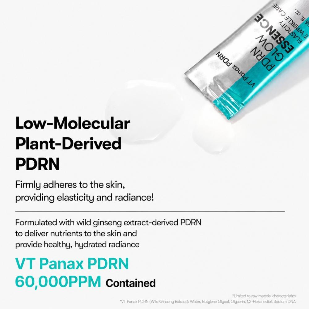 VT COSMETICS PDRN Glow Essence (2ml X 12EA / 0.81 Fl. Oz X 12EA)