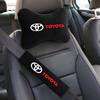 AVD4    Car exterior annual inspection stickers For Toyota Car Set Car Head Neck Rest Pillow Auto Seat belt Pads Headrest cover