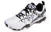 Li Ning Abrasion Resistant Low Top Badminton Shoes Unisex White Black AYZW007-3