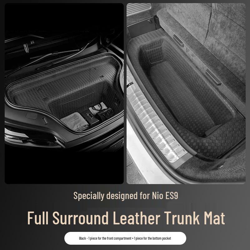 Full Coverage Trunk Mat for 26 NIO ES9 Models: Seat Back & Tail Box Interior Accessory