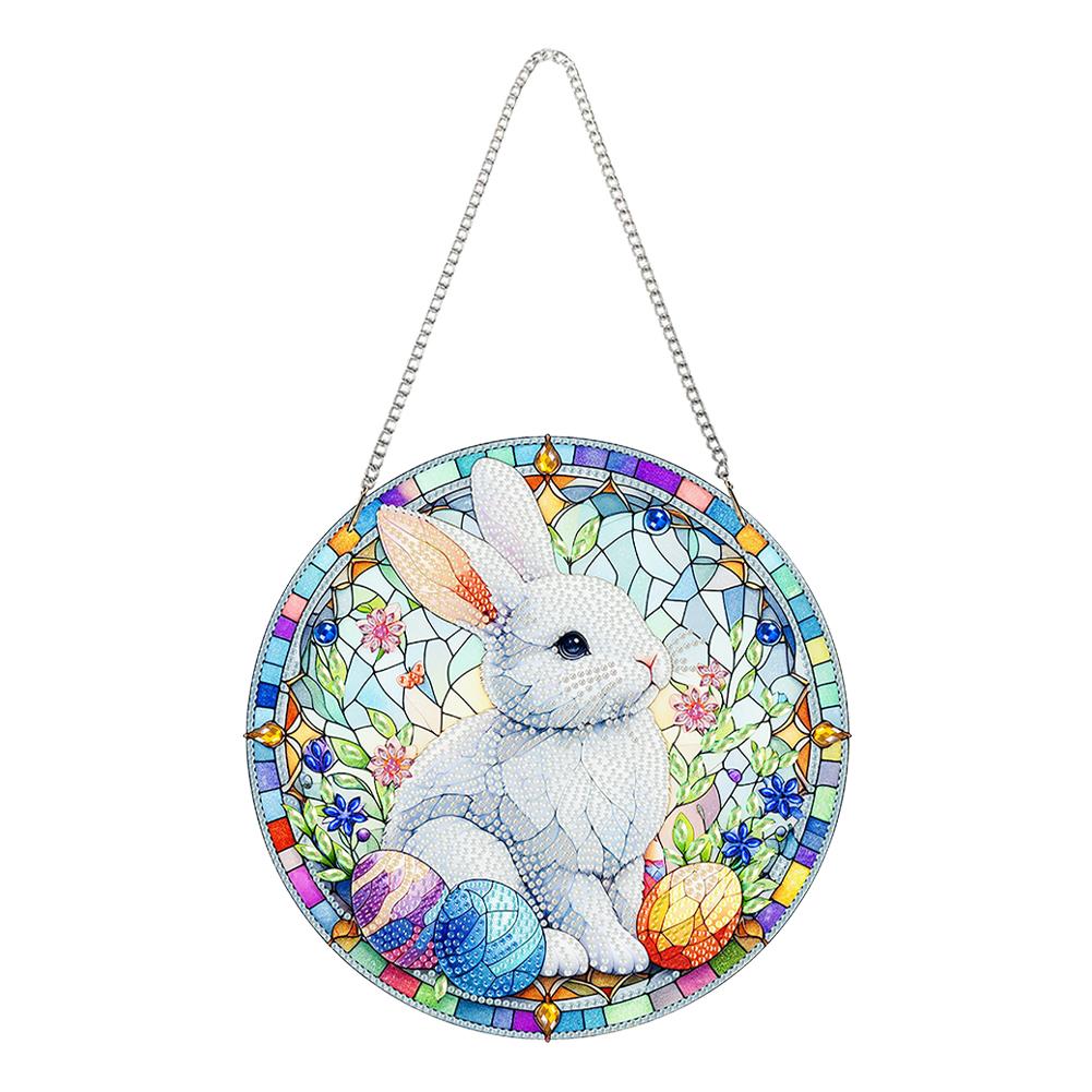 

Акриловая специальная форма цветочная корзина медведь 5D DIY алмазная живопись точки кулон алмазная живопись подвесной кулон для стены окно