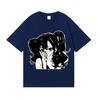 Anime Print T-shirt, Japanese Style, Classic High-quality Streetwear, Men's Clothing, Women's Clothing, New for Summer 2026.