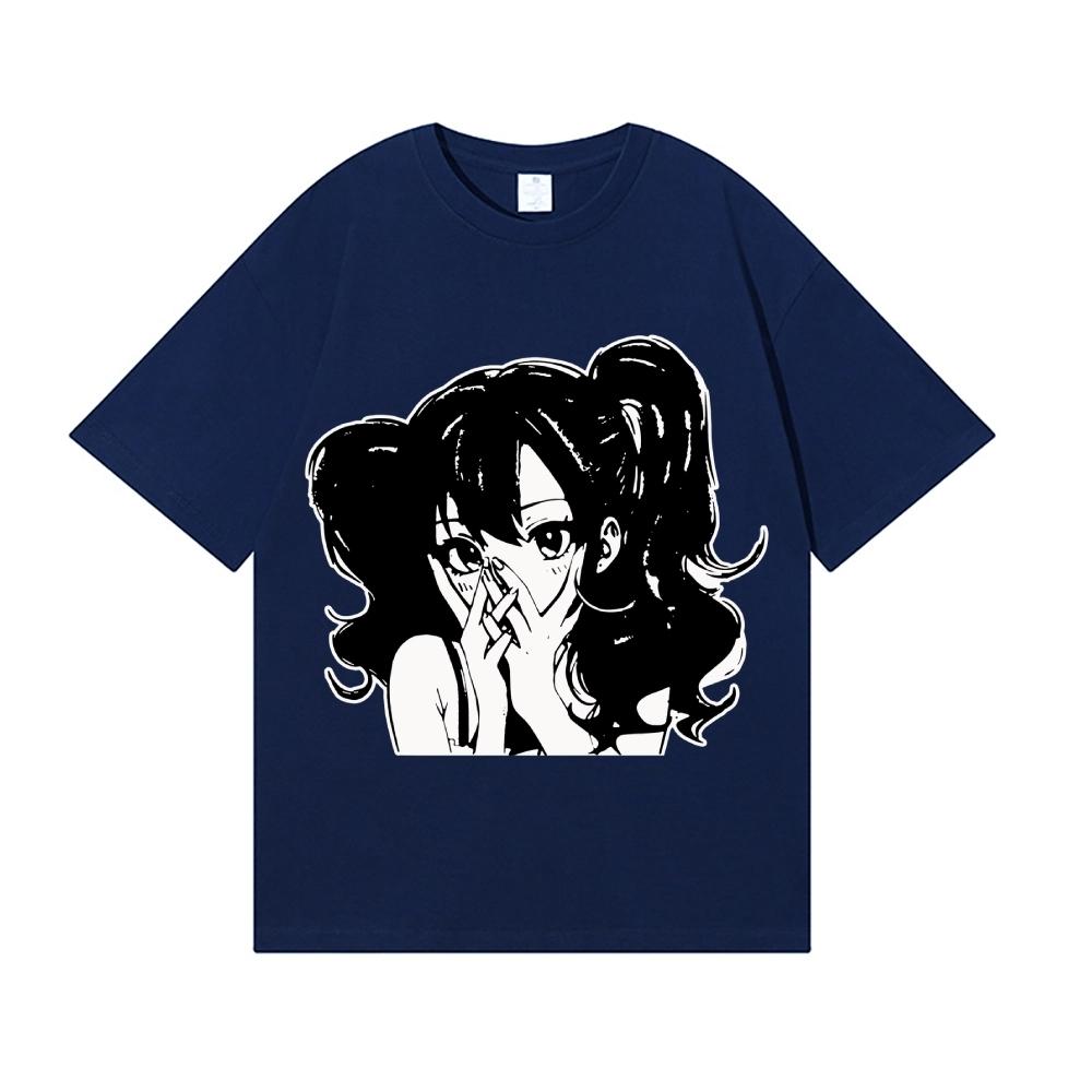 Anime Print T-shirt, Japanese Style, Classic High-quality Streetwear, Men's Clothing, Women's Clothing, New for Summer 2026.