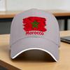 Morocco Flag Casual Baseball Cap  Kpop Rock Trucker Hat Summer SunProof Unisex Adult Yk Cool Baseball Caps