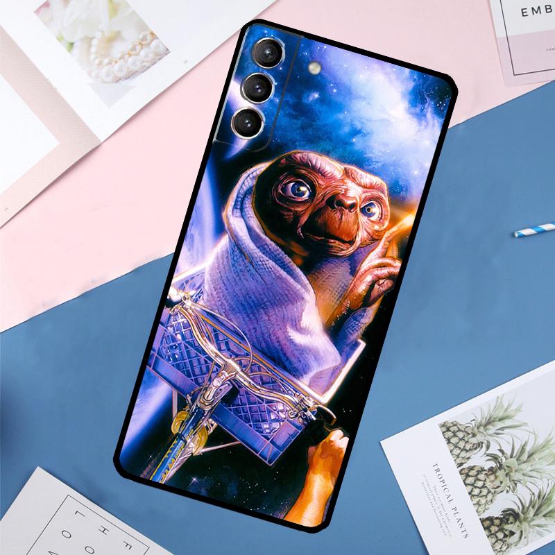 ET Movie Case For Samsung Galaxy S25 Ultra S21 S22 S23 S24 Ultra S9 S10 Plus S20 FE S25 FE Back Cover