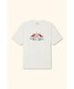 DROLE DE MONSIEUR Crest Embroidery T-Shirt D0Tcw26127Whm
