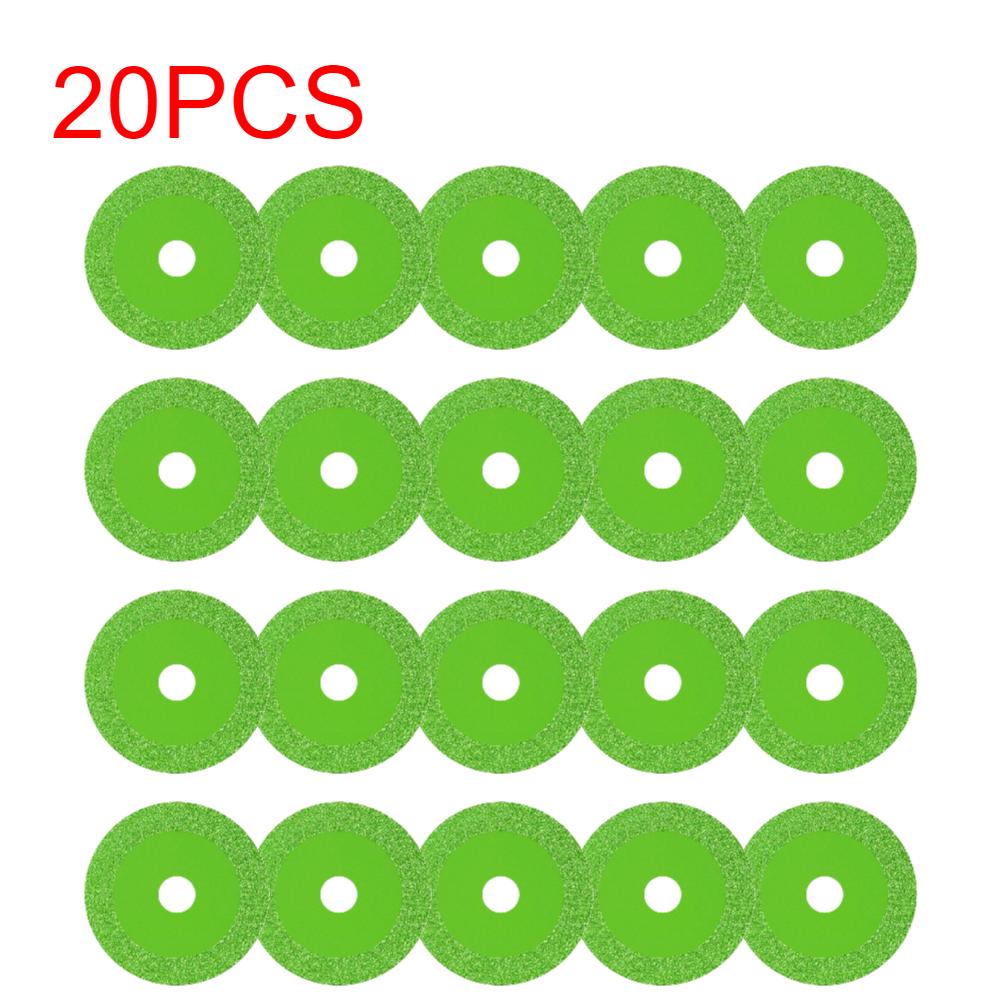 2-25pcs Glass Cutting Disc 100mm Ultra-thin Saw Blade Jade Crystal Wine Bottles Grinding Chamfering Cutting Blade Glass Cutting