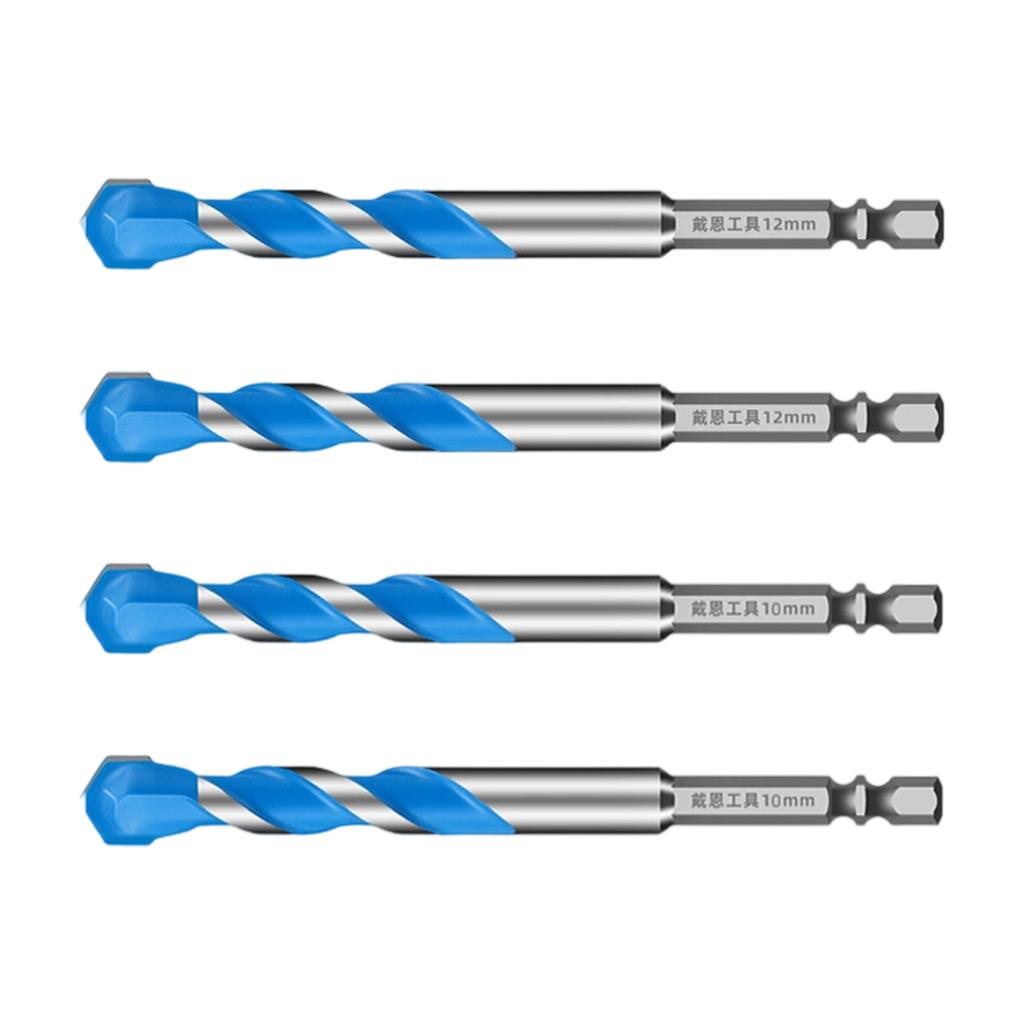 High Hardness Eccentric Drill Precisions Drilling 5/6/8/10/12mm Glass Tile Ceramic Punching Rock Triangles Drill Bit