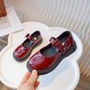 Children's Student Leather Shoes, Single Shoes for Children