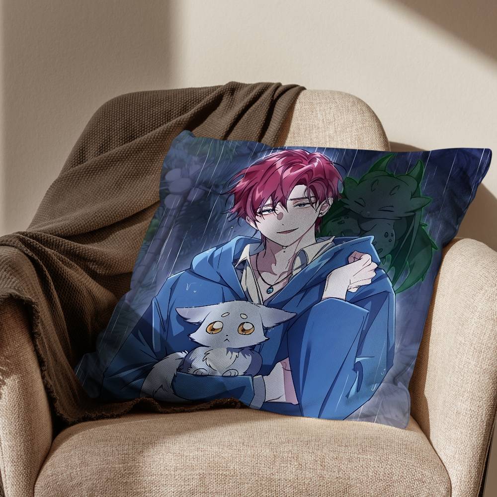 Cale Henituse TCF Raon Miru Pillow Case Sofa Living Room Bedroom Headboard Backrest Cushion Square Cushion Nap Time