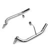 Split Rear Grab Bar for Z900RS/CAFE (2018-2025), Independent Left and Right Passenger Grab Rails, Steel Construction, Chrome Plated, 2019 2020 2021 20