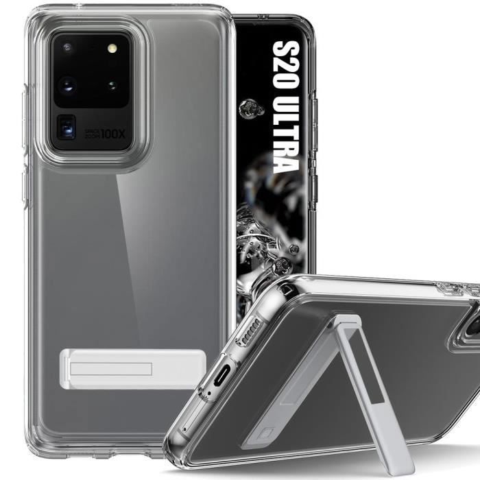 Coque de protection - BOOLING - Samsung Galaxy S20 Ultra - Souple - Silicone - Transparent