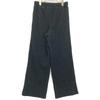 MACPHEE [Excellent condition/Made In 2011] 12-04-32-04503 Boucle Crepe Easy Straight Pants/ Bottoms 36 blackUsed