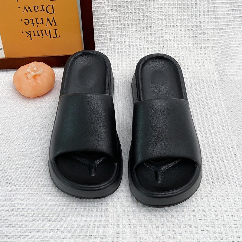 Women s Trendy Non-slip EVA Platform Flip-flops - Soft, Wear-resistant  Height-boosting Sandals
