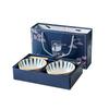 Xidian Blue & White Porcelain Dinnerware Gift Set
