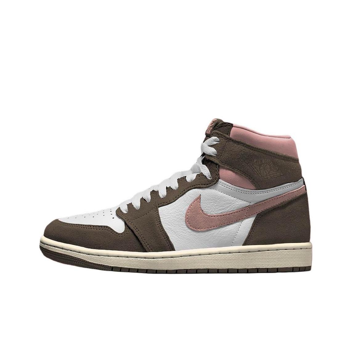 

Женские кроссовки Air Jordan 1 Retro High OG Light Madder Root Коричневые Барочно-коричневые Парусиновые FD2596-200 36