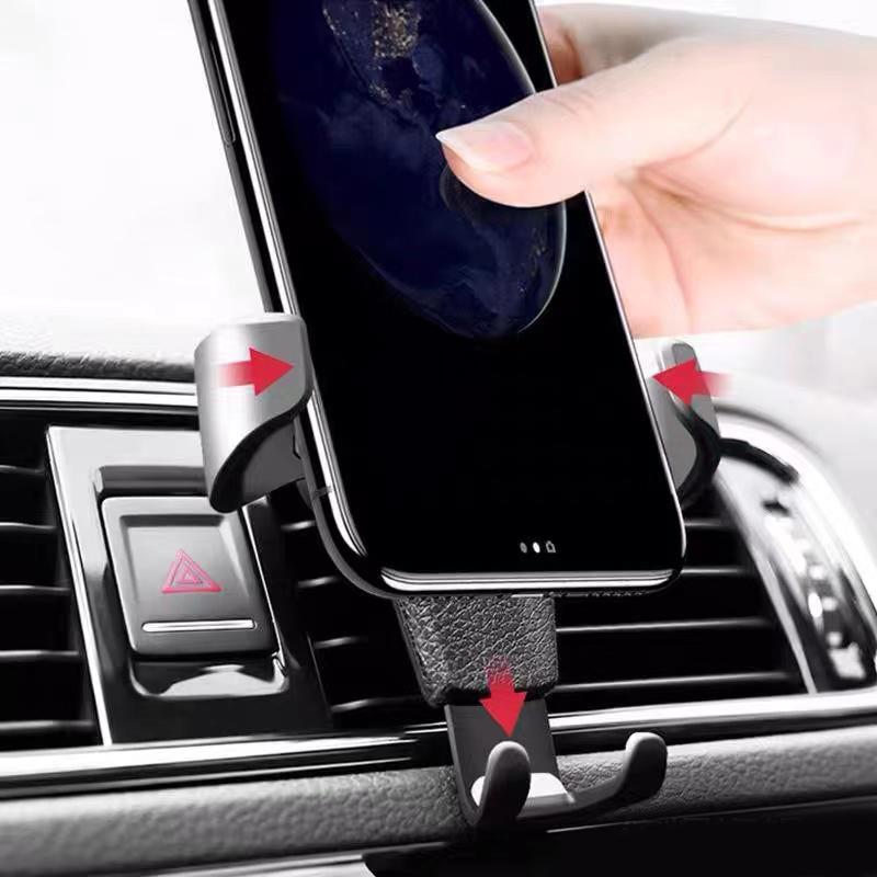 vdrhn8 Car Air Vent Phone Holder with Auto Clamp Support Stand - Suitable for Skoda Models (Octavia A7, Octavia RS, Fabia, Superb)