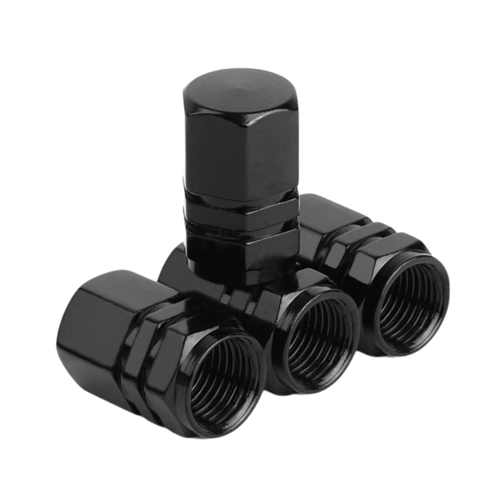 Itisyou Däckventilhatt Motorcykelventilhatt Bil Dammtät Sexkantig Hållbar Korrosionsskyddande