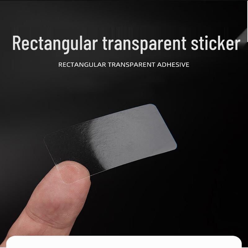 Transparent Rectangular Sealing Labels