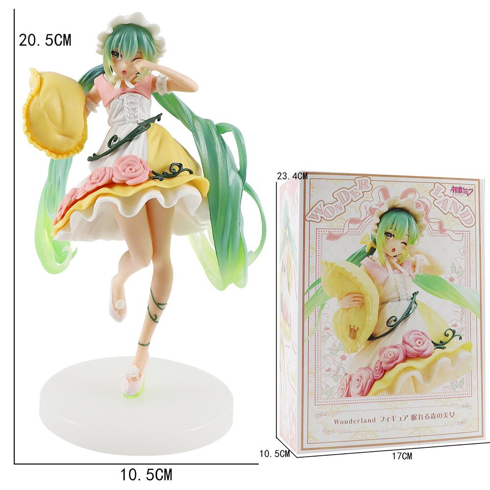 Japanese Anime New Hatsune Miku Figure Sexy Character Ornaments upskirt girl Kawai girl Decoration Toy Adult kid Birthday Gift