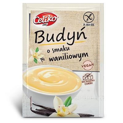 Celiko vanilkový bezlepkový pudink 40 g
