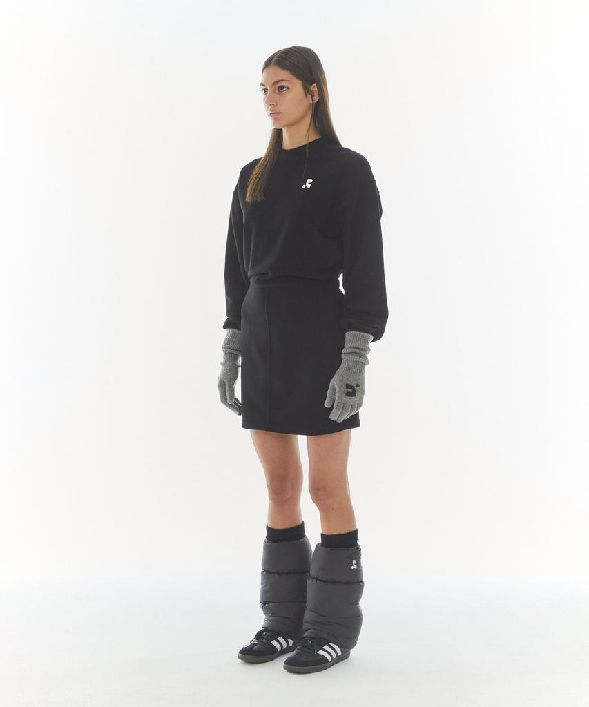 Rest And Recreation Jersey Mini Dress - Black