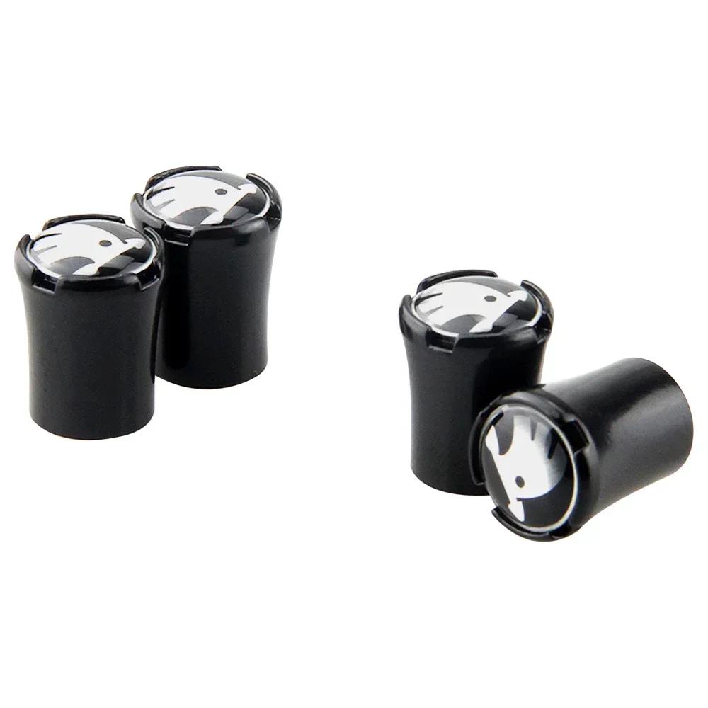 

Car Styling Tire Valve Caps for Skoda Superb Kamiq Fabia Rapid Kodiaq Octavia 2 A7 Tour RS Yeti Wheel Car Tire Cover Decoration A-Black