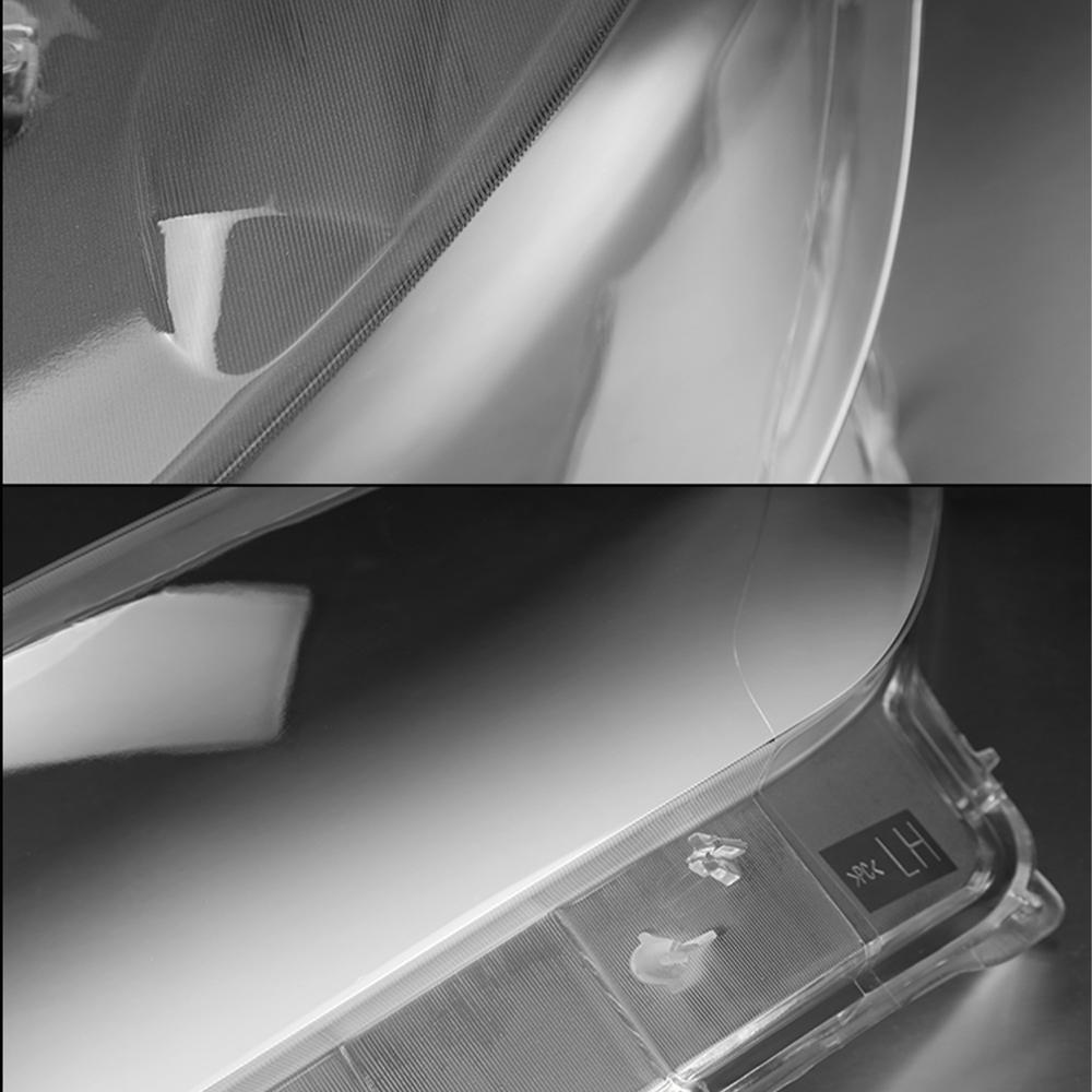 For Ford Mustang 2014 2015 2016 2017 Front Headlamp Cover Lamp Shade Headlight Shell Lens Plexiglass Replace Original Lampshade