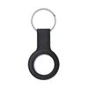 Crong Silicone Case With Key Ring - Etui Ochronne Brelok Do Apple Airtag (Czarny)