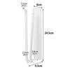 Yamazaki Tower Cut Magnetic Kitchen Paper Vertical W6 X X One-Handed Holder, Type, White, D9.3 H24.5cm (10268)