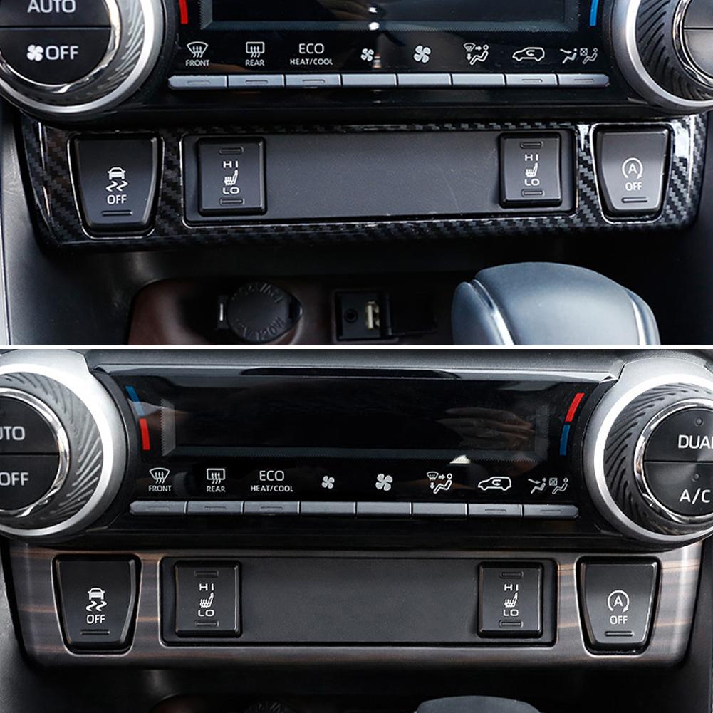 Для Toyota RAV4 XA50 2019 2020 2024 2024 RAV 4 XA 50 Накладка на панель центральної консолі автомобіля Рамка кнопки підігріву сидінь Аксесуари