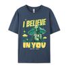 High Quality 3D Printing Tshirts Alien I Believe in You Tshirts 100 Cotton Tops Tees for Men Tops T Shirt