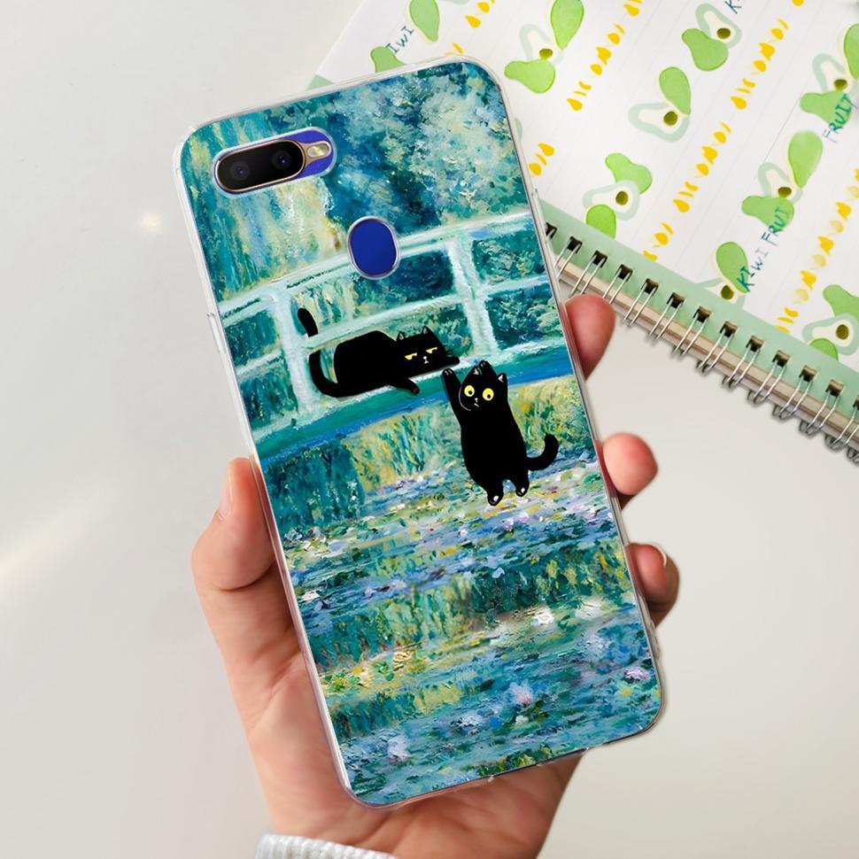 For OPPO A5S Casing AX5s CPH1909 6.2" Cute Cartoon Back Cover Phone Cases For Oppo A 5S OppoA5s Soft TPU Fundas Coque Shell
