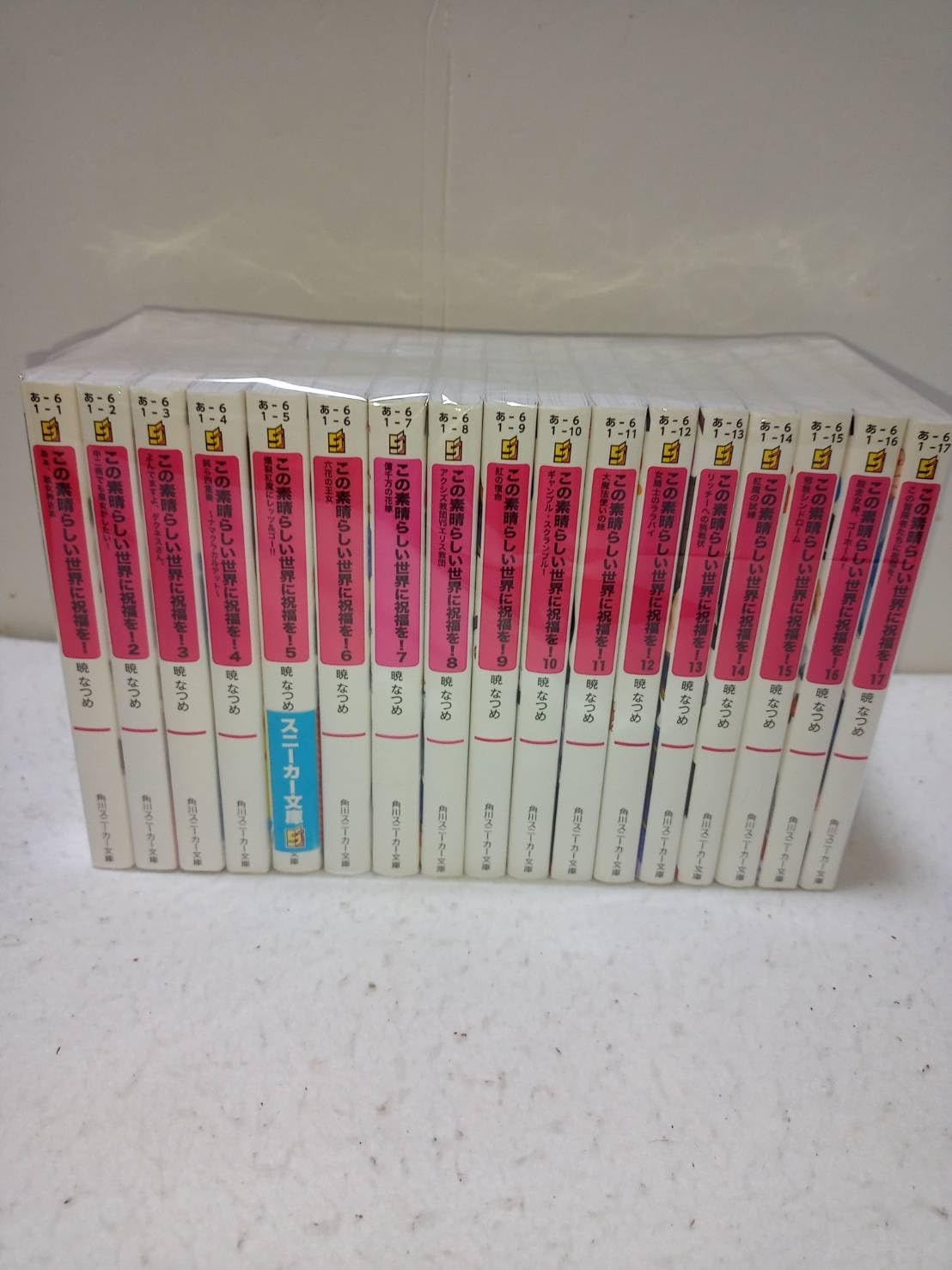 KonoSuba: God s Blessing on This Wonderful World! Light Novel Volumes 1-17 Set