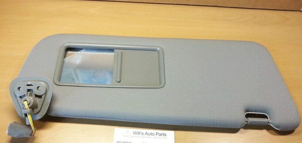 Genuine OEM 85220-2B511-J4 Sunvisor, RH / 852202B511J4 for Hyundai Santa Fe 06-09