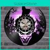 Led Batman Joker Wall Clock Wall Light Color Change Vintage Control Remote