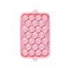 Leeseph Round Ice Cube Trays, Silicone Ice Ball Maker Mold for Freezer, Circle Ice Cube Making Chilling Ice maker mini Cake mold