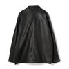 Schott Lamb Leather Coverall 009 Black Jacket, 3111050, Men's XL,