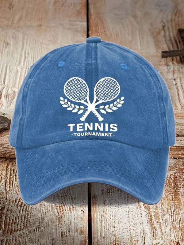 Men's and women's love printed retro baseball cap, old washed sunshade sunscreen adjustable cap