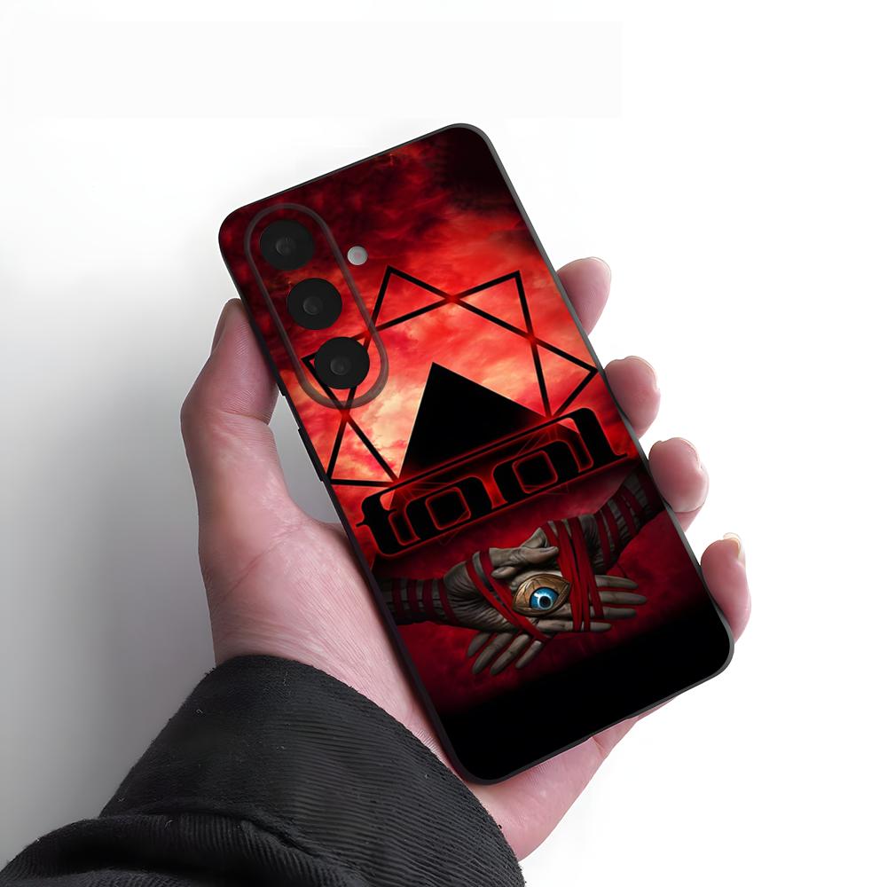 T-TOOL Rock Band Phone Case For Samsung S26 S25 Plus S20 S20 Plus S22 Ultra S23 FE S21 Plus S21 Ultra Soft Cover