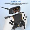 For PS5 Rechargeable Battery 1900mAh Wireless Game Controller Charger LED Indicator Fast Charging for PS Edge Handle Accessories