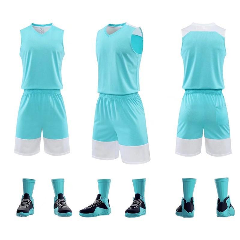 Basketball Uniforms Mens and Womens Class Uniforms Breathable Athletic Jerseys Student Color Matching Competition Uniforms Training Uniforms