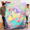 Magical Angel 2D Flat Pattern Flannel Blanket High quality All Seasons Warmth and Comfort Perfect for Christmas Gifts.MMT0918295