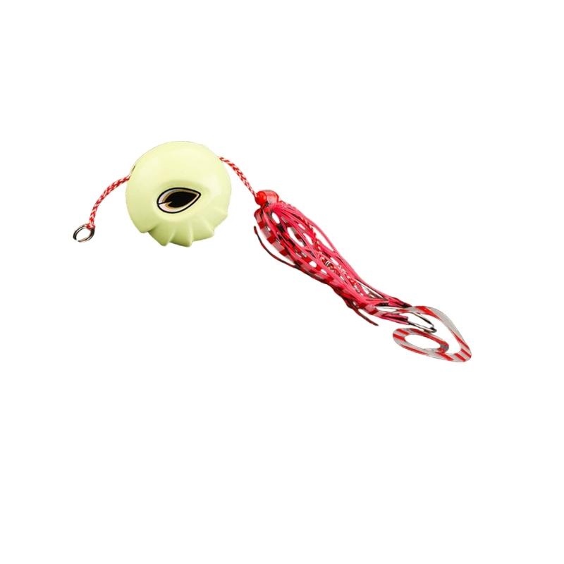 Sliding Kabura Jig for Snapper Fishing Accessories Kabura Jig Head with Hook Artificial Jigging Fishing Lure Baits