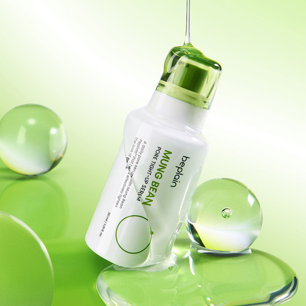 BEPLAIN Mung Bean Pore Tight Up Serum 30ml Pore Firming Sebum Control Hydrating and Smoothing Care